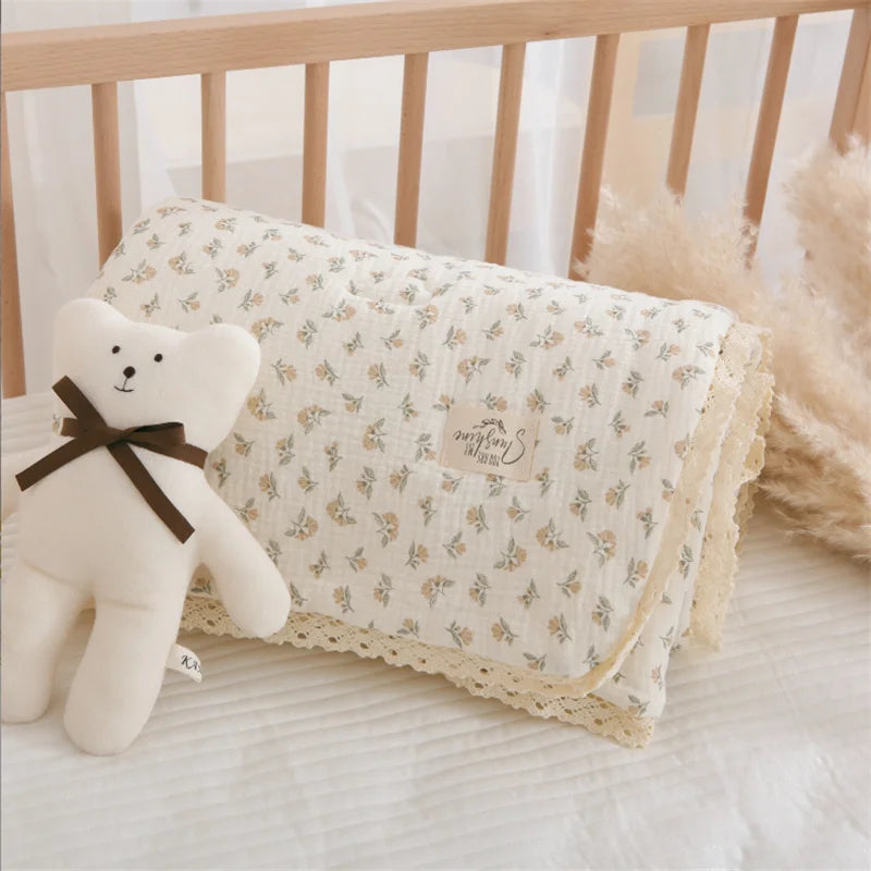 Baby Blanket Newborn Muslin Swaddle Blanket