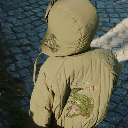 Embroidered Children's Autumn Winter Fashion  Outerwear