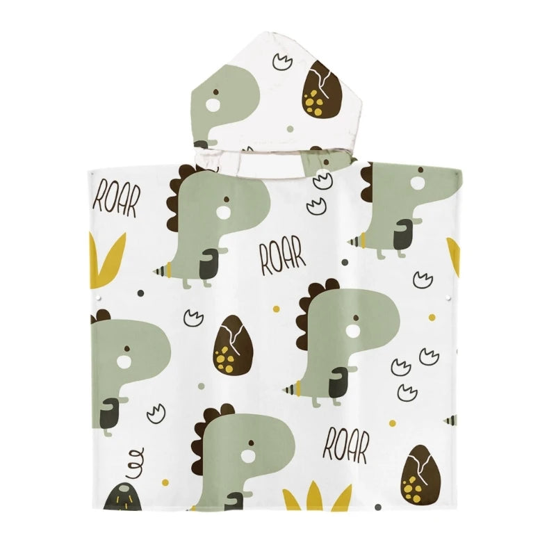 Kids Hooded Towel Poncho for Kids