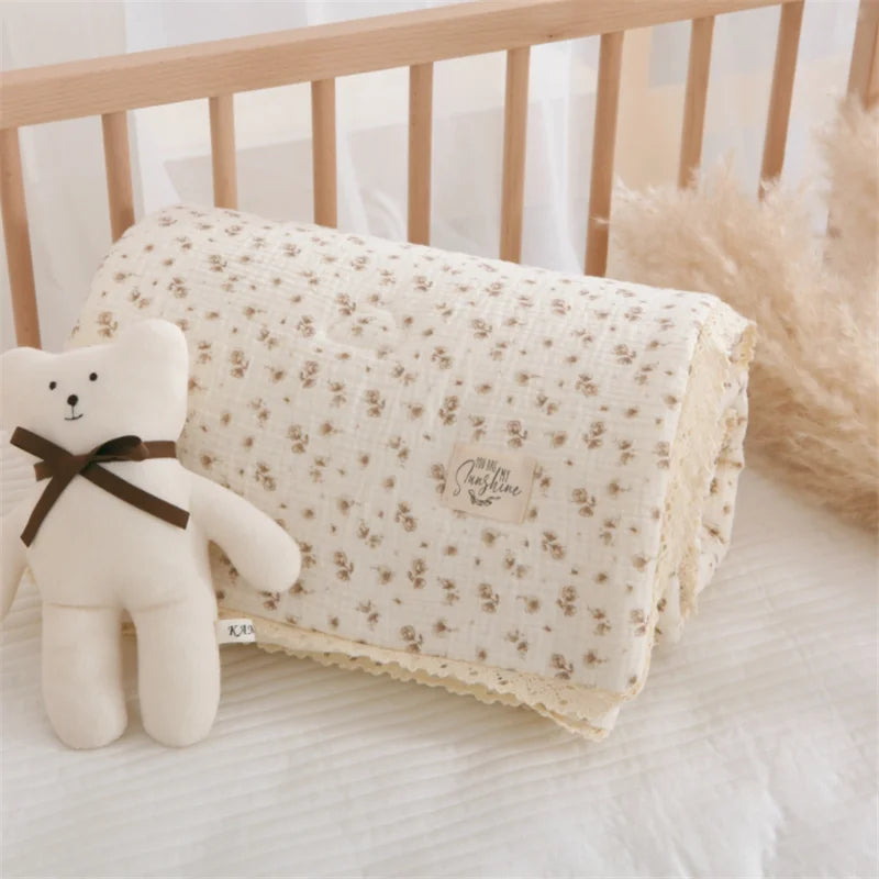 Baby Blanket Newborn Muslin Swaddle Blanket