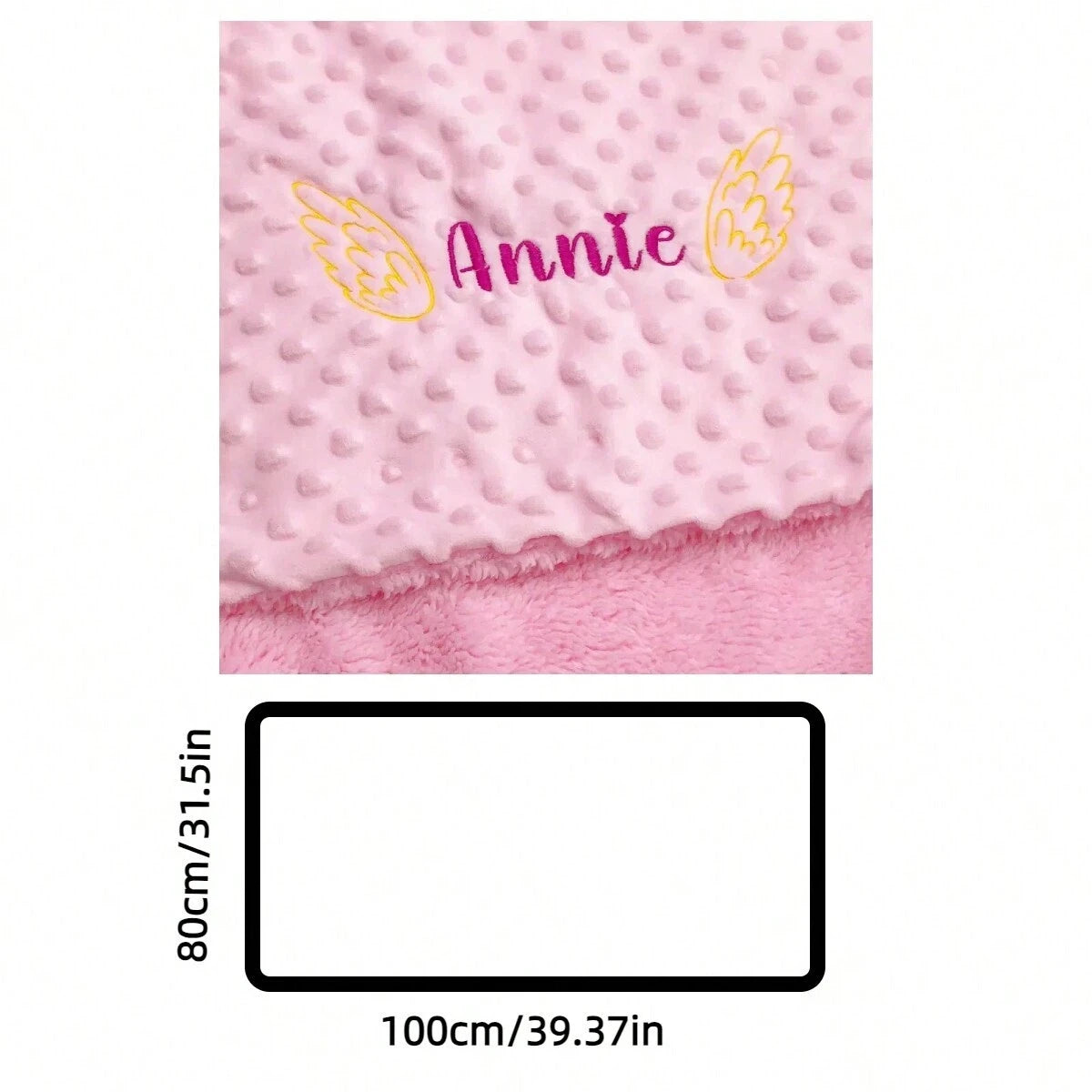 Personalized letter Embroidered Newborn Custom name