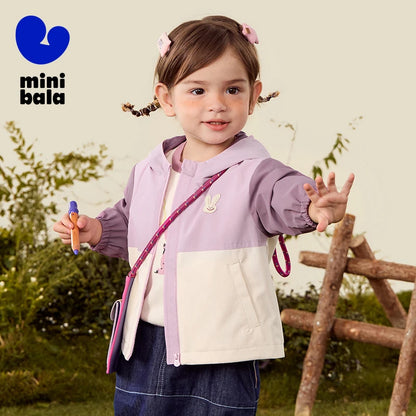 Waterproof and Windproof Hooded Baby Outerwear