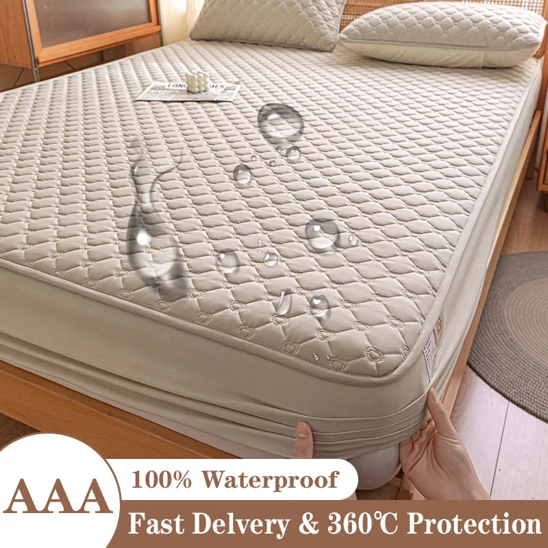 Waterproof Throw Mattress Cover