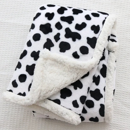 Baby Blankets New Thick Double Layer Soft Bedding Blanket Quilt