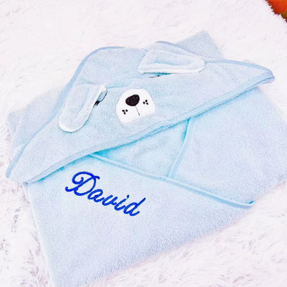 Personalized Nursery Baby Soft Bath Towels Gifts for Toddler