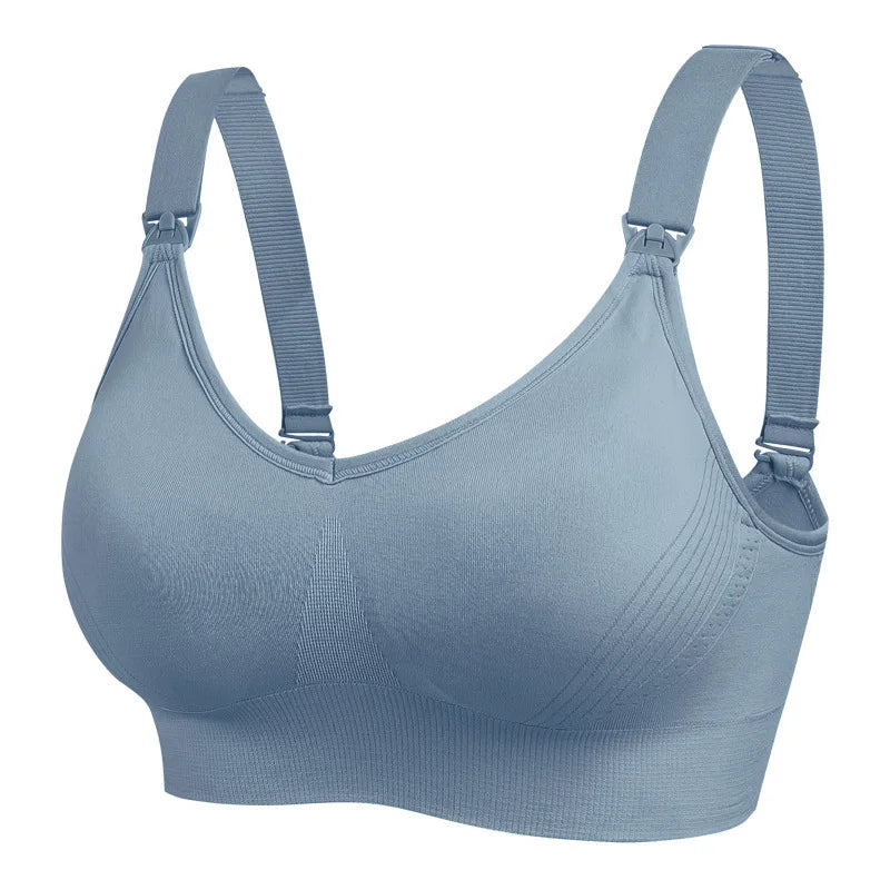 Breathable Maternity Pregnant Bras Comfort Breastfeeding  Nursing Bra