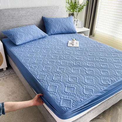 Waterproof Mattress Protector Thicken Fitted Bed Sheet
