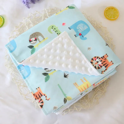 Baby Blanket & Swaddling Newborn Thermal Soft Baby Bedding