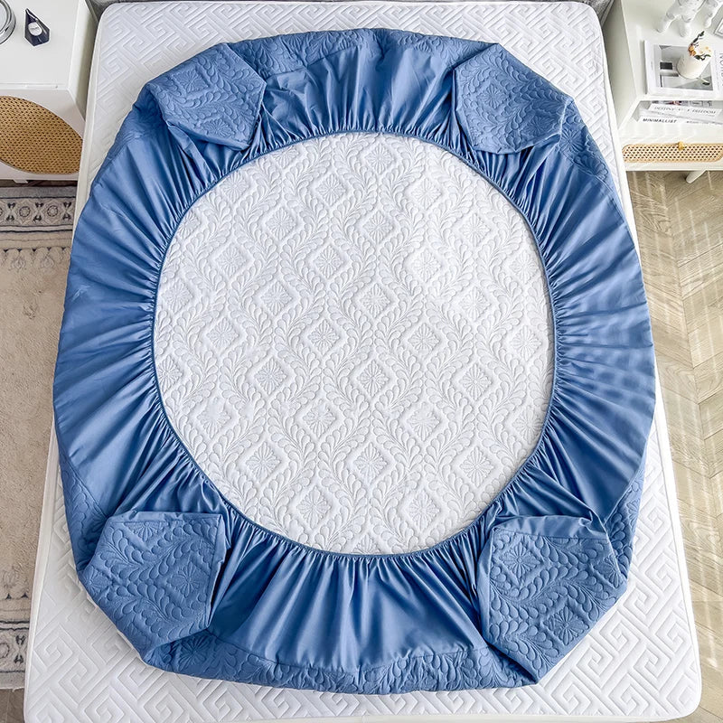 Waterproof Mattress Protector Thicken Fitted Bed Sheet