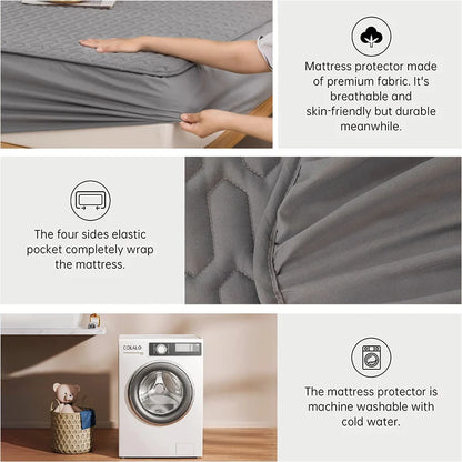 Comfortable Waterproof Mattress Cover Protector