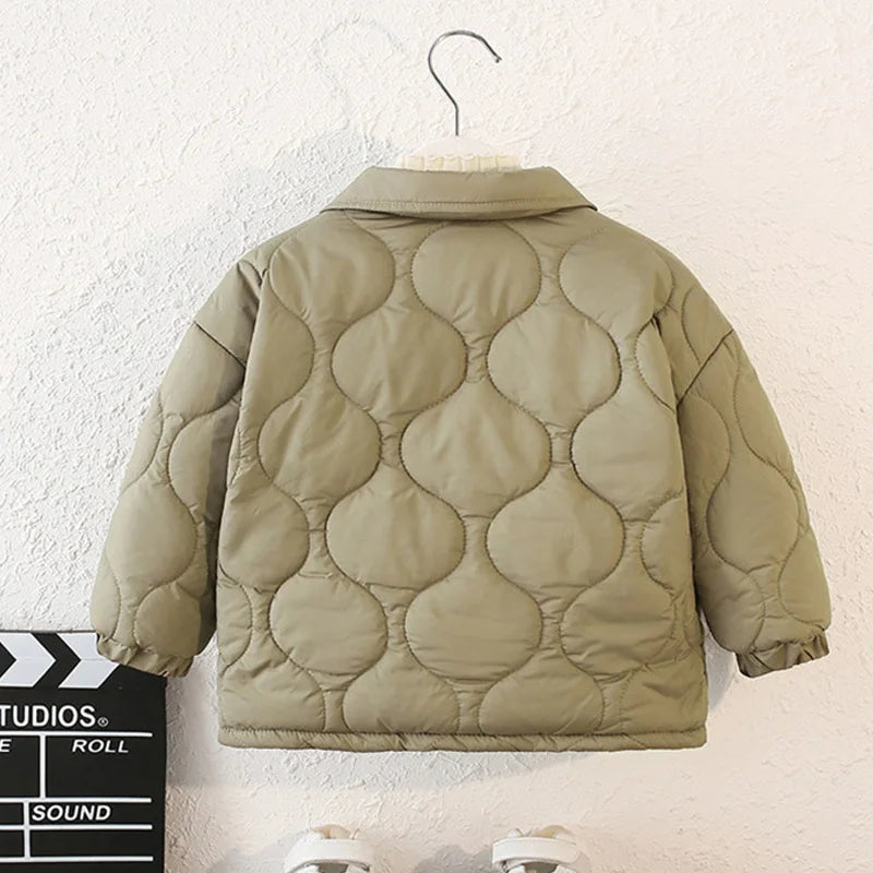 Winter Down Coat Toddler Padded Warm Windproof Outwaer
