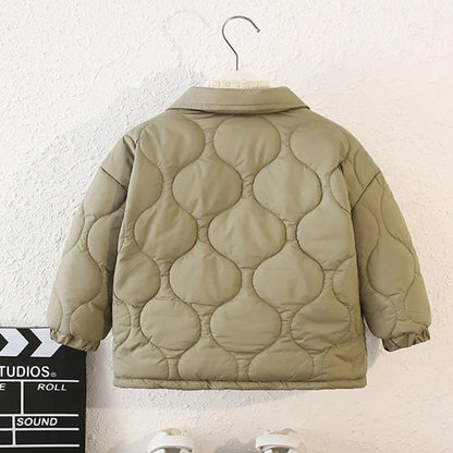 Winter Down Coat Toddler Padded Warm Windproof Outwaer