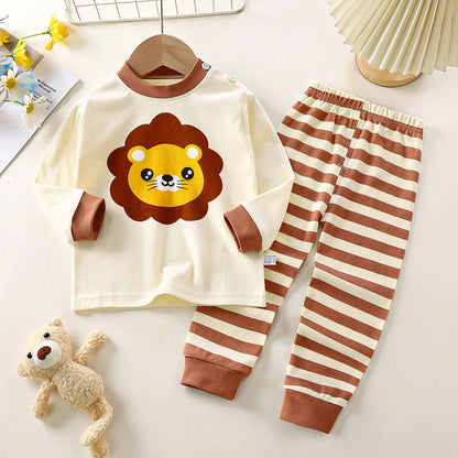 Spring Autumn Children Pajamas Set