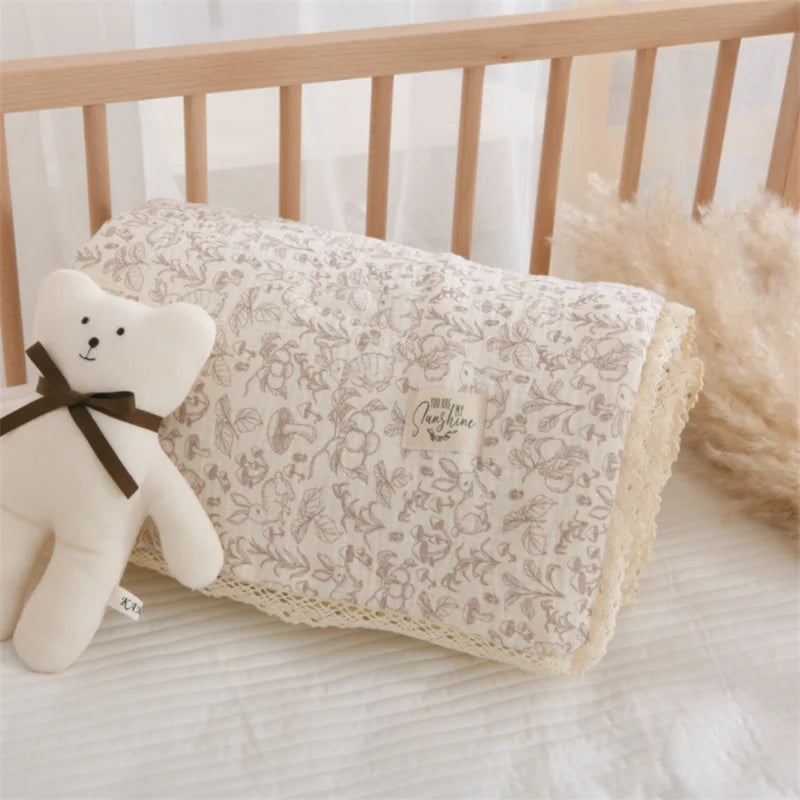 Baby Blanket Newborn Muslin Swaddle Blanket