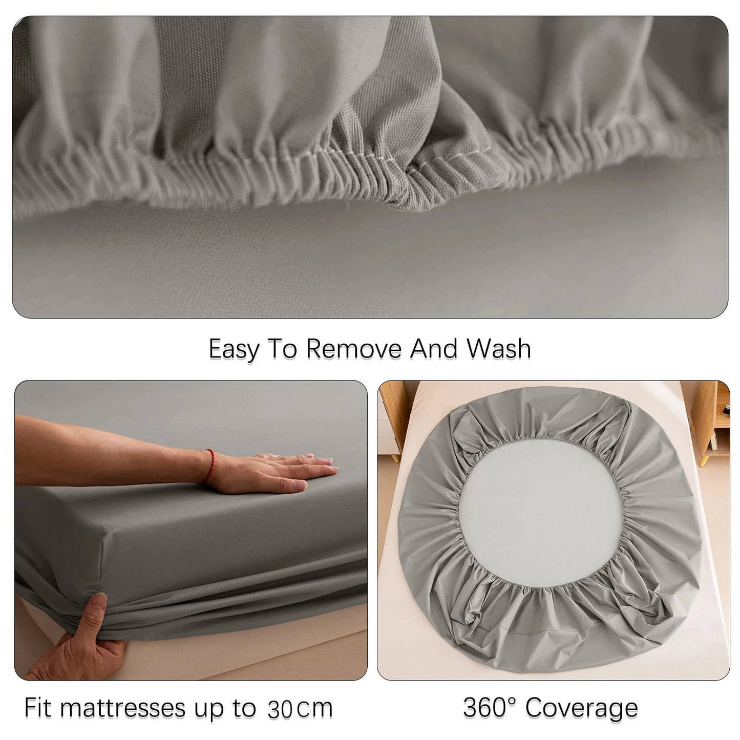 Adjustable Waterproof Mattress Covers Pad