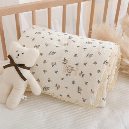 Baby Blanket Newborn Muslin Swaddle Blanket