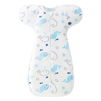 100%Cotton 0-6 Months Newborn Swaddle Sleepsack New Born Baby Swaddling Bedding ﻿
