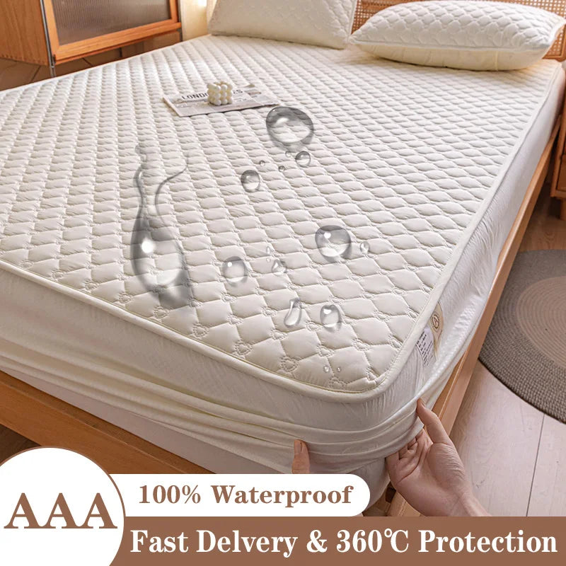 Waterproof Throw Mattress Cover