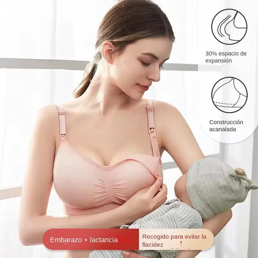 High Quality Plus Size Nursing Bra Breathable Women Breastfeeding Underwear