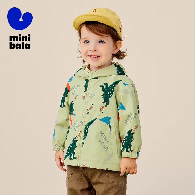 Waterproof and Windproof Hooded Baby Outerwear