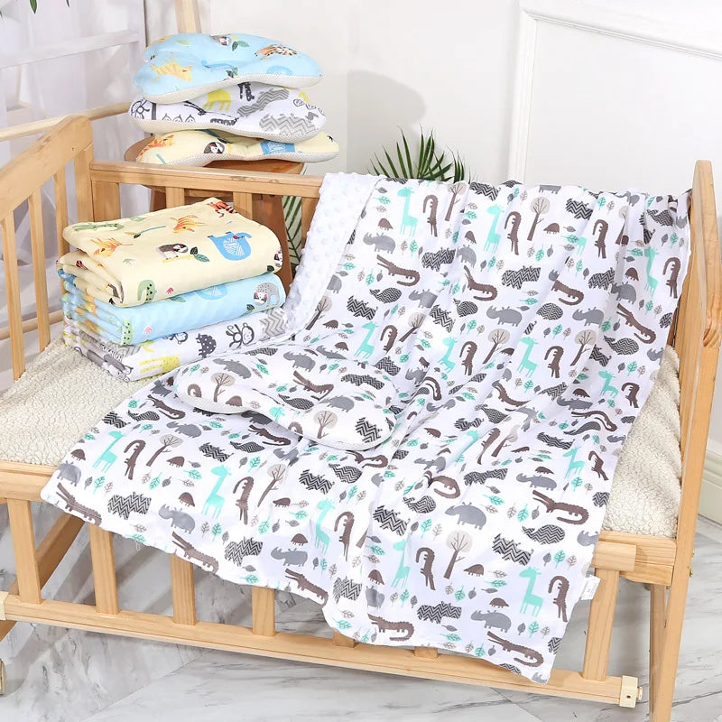 Baby Blanket & Swaddling Newborn Thermal Soft Baby Bedding