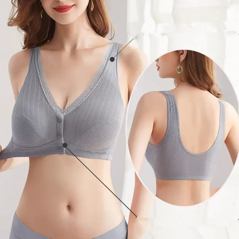 Comfortable Cotton Pregnant Women Nursing Bra
