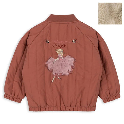 Embroidered Children's Autumn Winter Fashion  Outerwear