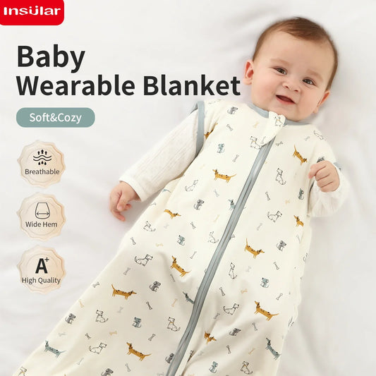 Baby Sleeping Bag Newborn Baby Anti-shock Sleeping Bag
