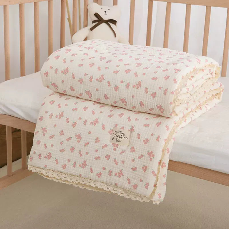 Baby Blanket Newborn Muslin Swaddle Blanket