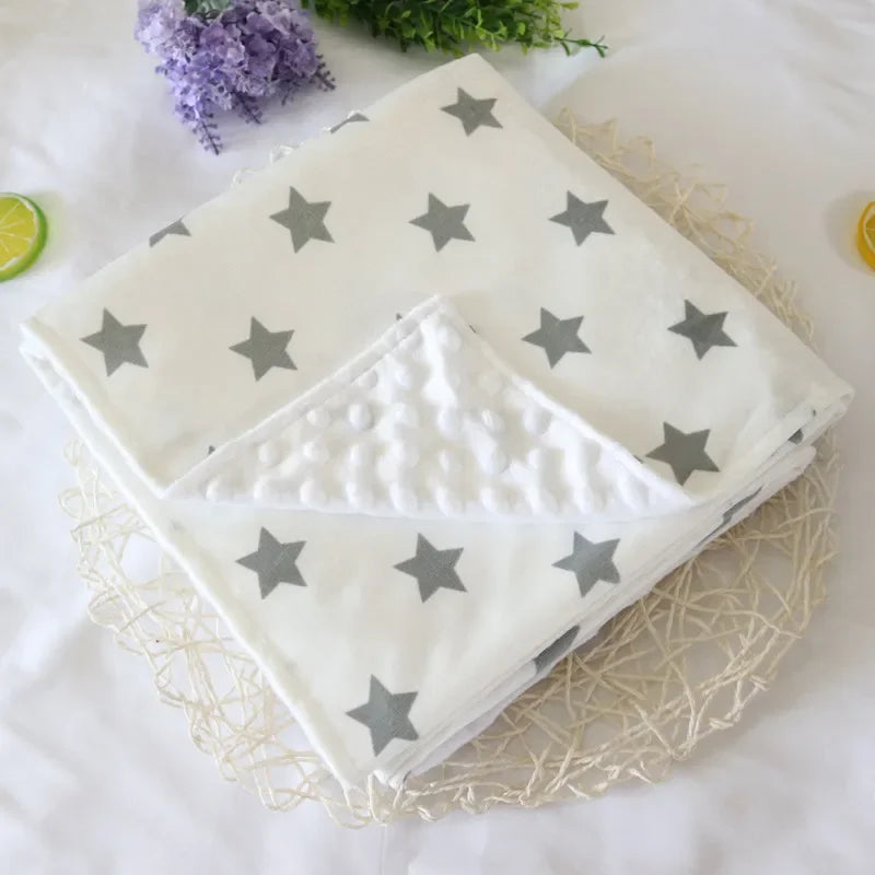 Baby Blanket & Swaddling Newborn Thermal Soft Baby Bedding