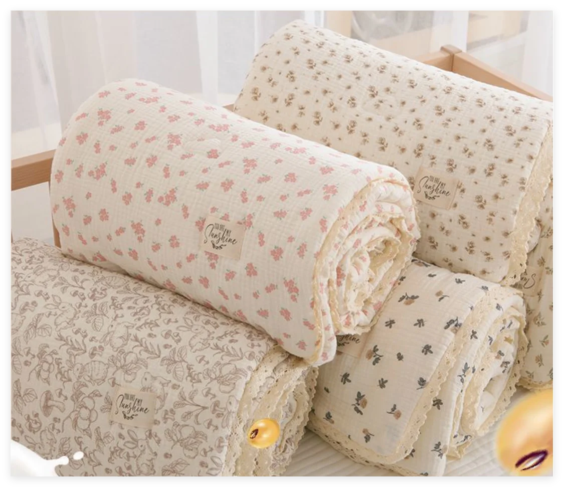 Baby Blanket Newborn Muslin Swaddle Blanket