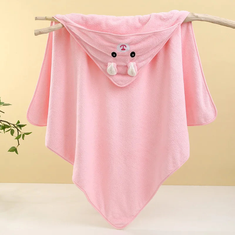 Cute Bath Towel for Baby Soft Absorbent Towel