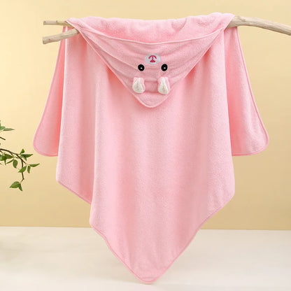 Cute Bath Towel for Baby Soft Absorbent Towel