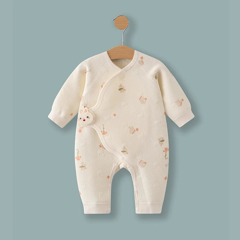 Spring and Autumn 0-6Months Baby Rompers Winter Newborn sleepers