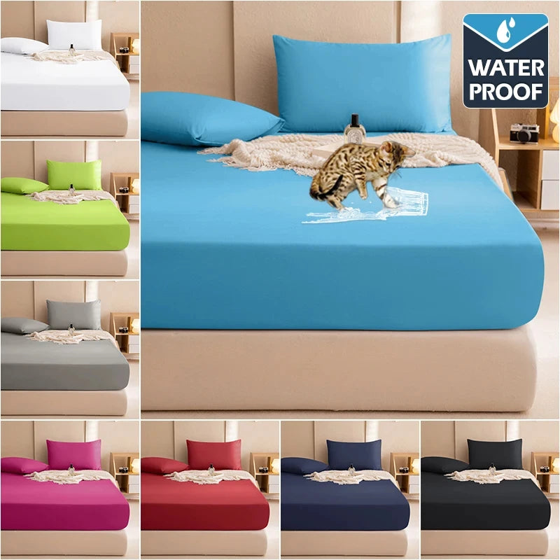 Adjustable Waterproof Mattress Covers Pad