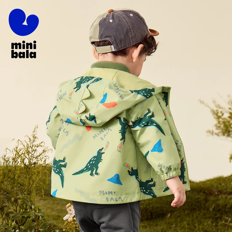 Waterproof and Windproof Hooded Baby Outerwear