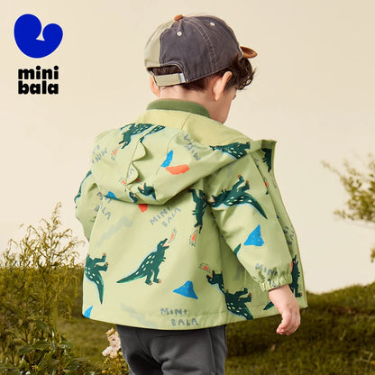 Waterproof and Windproof Hooded Baby Outerwear