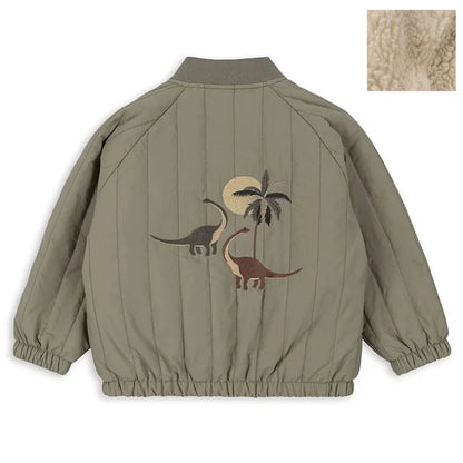 Embroidered Children's Autumn Winter Fashion  Outerwear