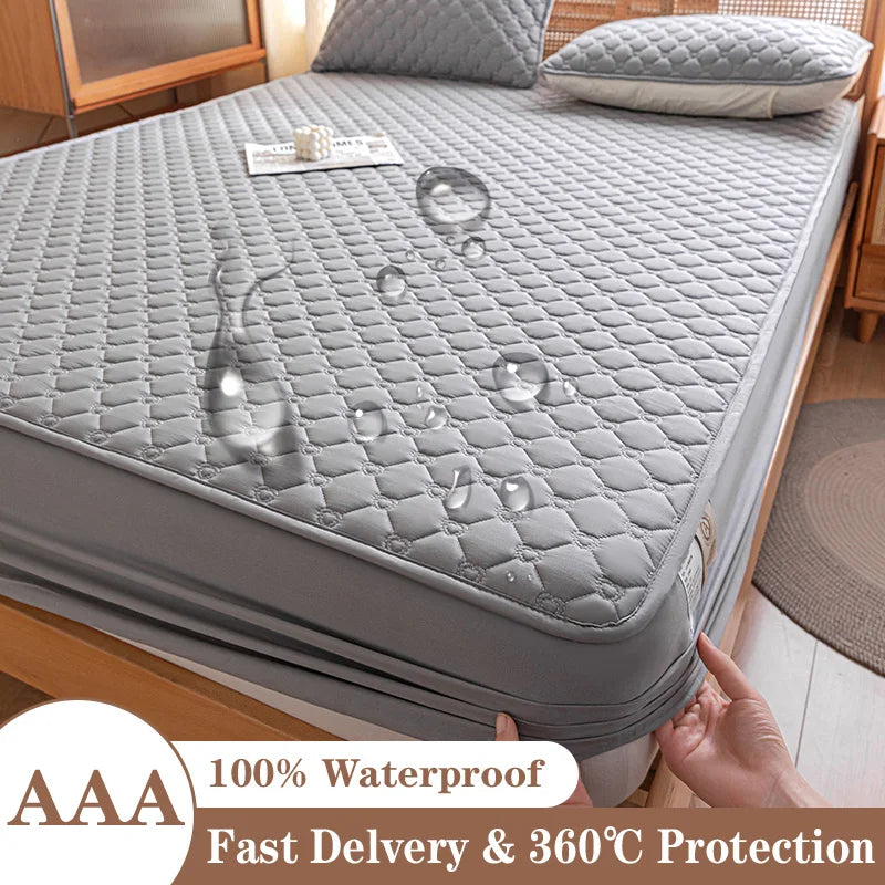 Waterproof Throw Mattress Cover