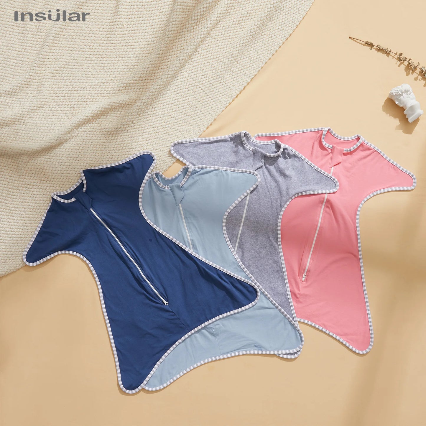 Newborn Baby Girl Boy Anti-Startle Sleeping Bag