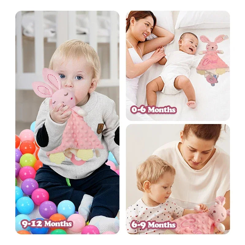 Personalized Name Baby Knitted Blanket