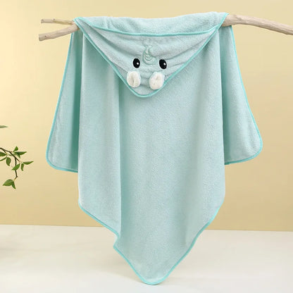 Cute Bath Towel for Baby Soft Absorbent Towel