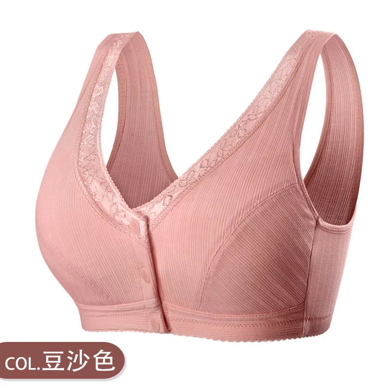 Comfortable Cotton Pregnant Women Breastfeeding Bra